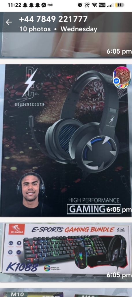 New Gaming Headset and E-Sports Gaming Bundle K1088