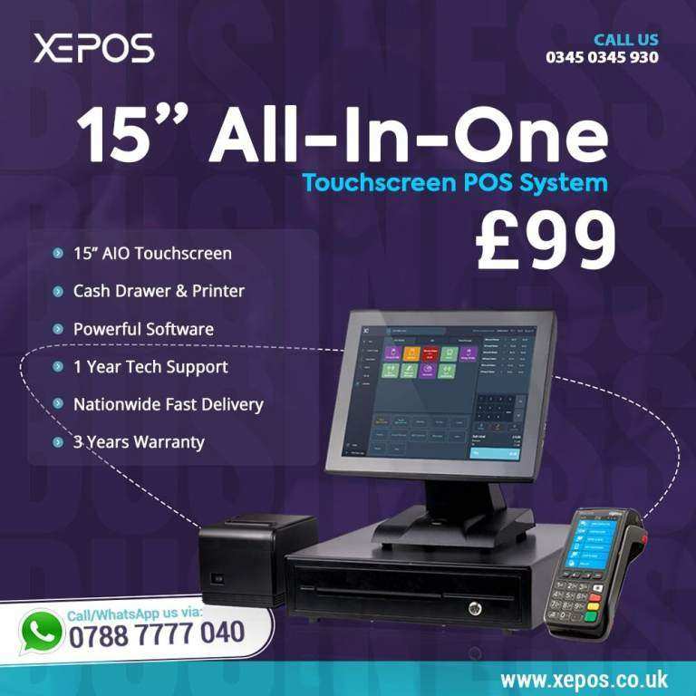 £99 Complete EPOS System for Retail Stores - Clothing Shop | DIY Store | Hardware Store