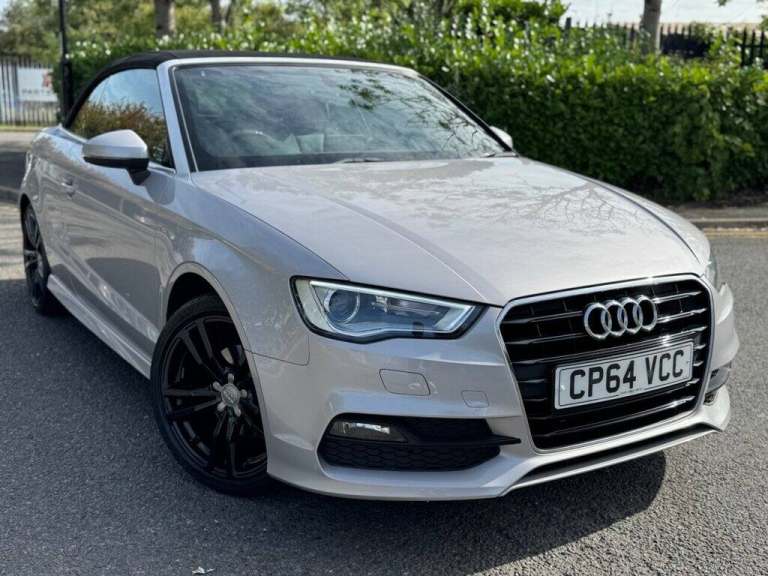 2014 Audi A3 1.4 TFSI 150 S Line 2dr CONVERTIBLE PETROL Manual