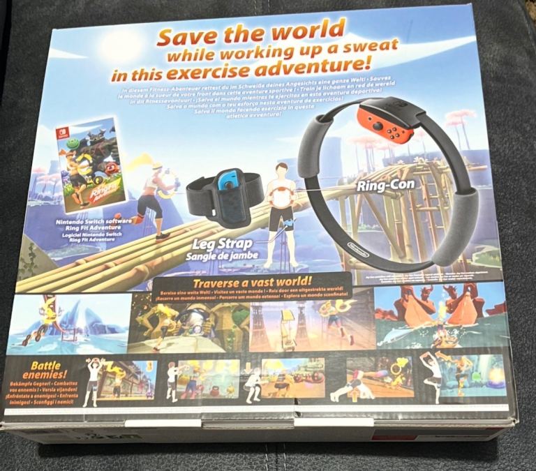 PENDING Ring Fit Adventure as new condition £10 