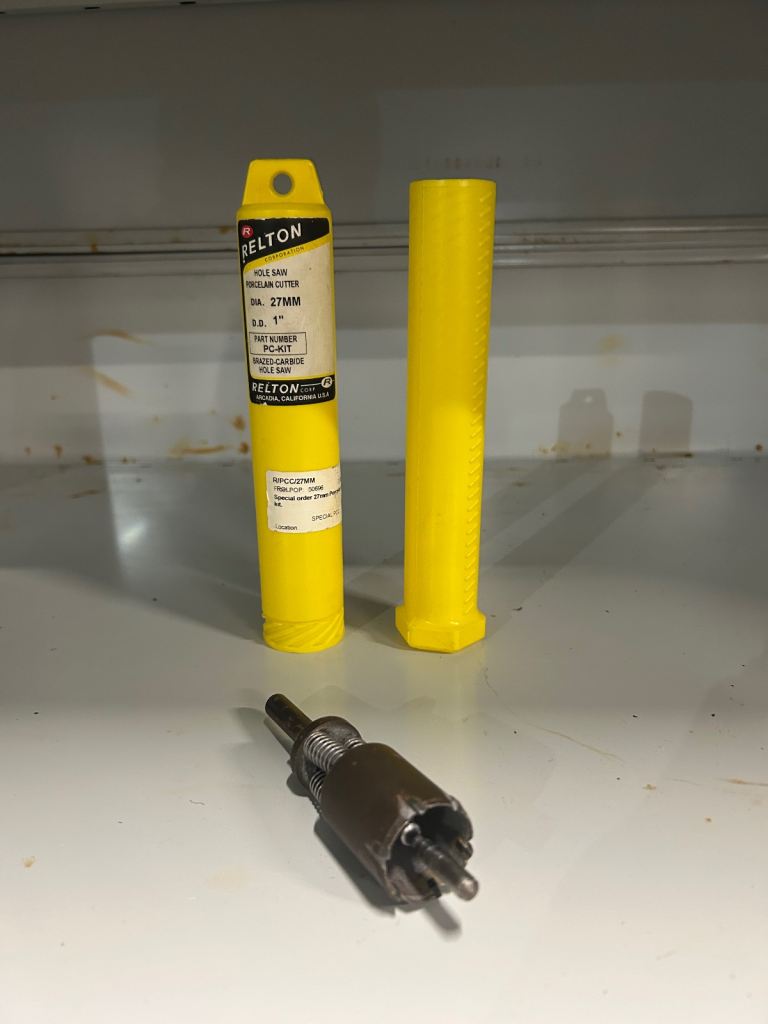 A range of Relton porcelain hole cutters & hole saws available