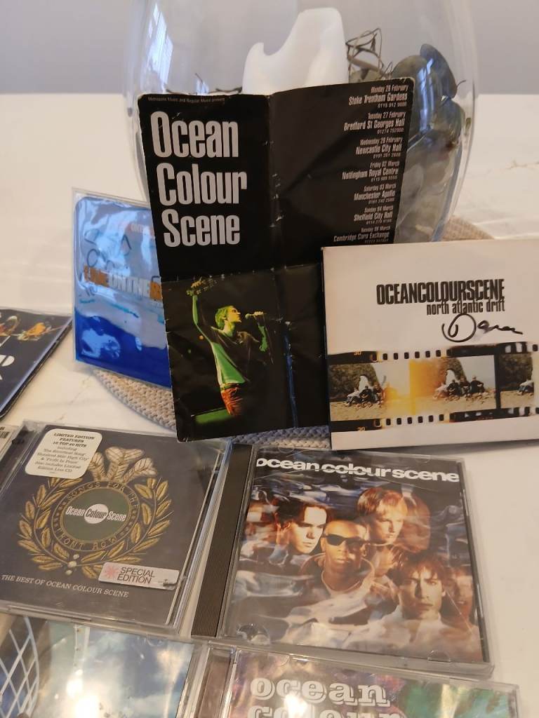 Ocean Colour Scene Special Editions, signed items, cd albums - Please message for prices