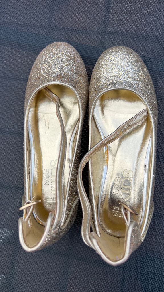 Kids party glitter shoe 
