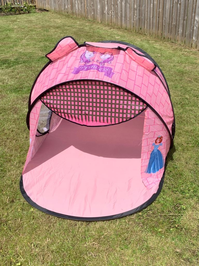 Pink Princess Pop-Up Play Tent – Good Condition