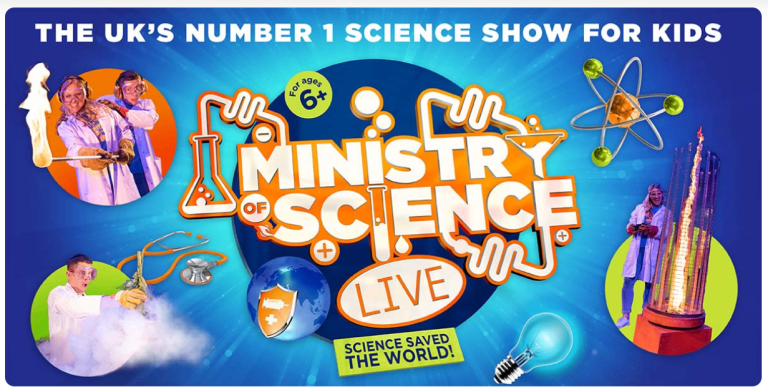 Family Show: Ministry of Science Live! Science Saved the World