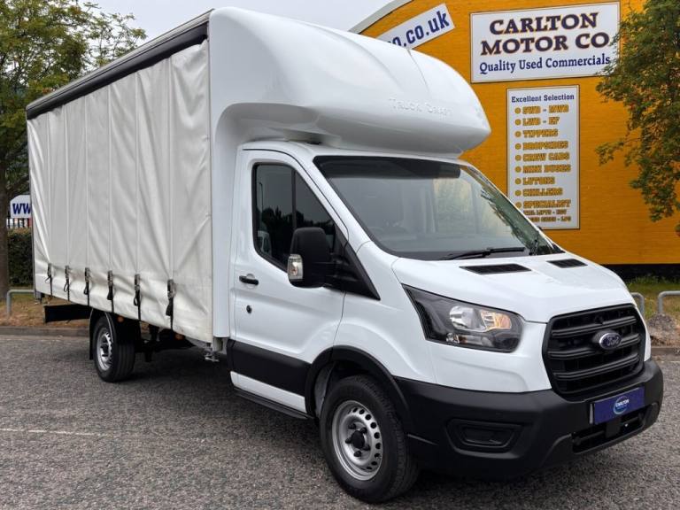 2022 Ford Transit 2.0 350 EcoBlue Leader [ LUTON CURTAIN SIDER ] L3 Euro 6 (s/s) (130 ps) Curtain...