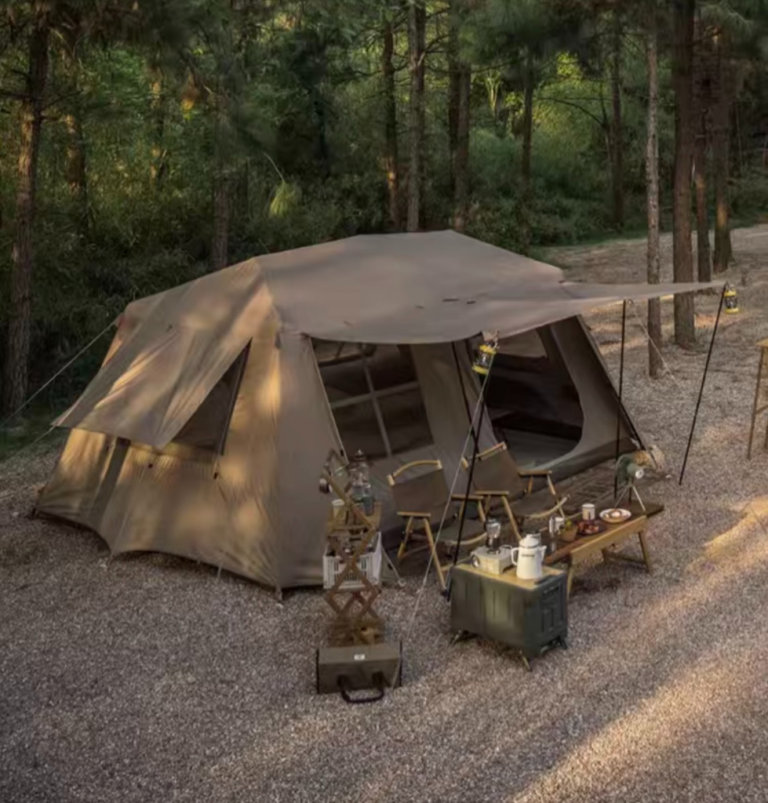 Clean out! Tent 4-5 Man Outdoor Tent, 2 Room, Camping, Hiking, Garden