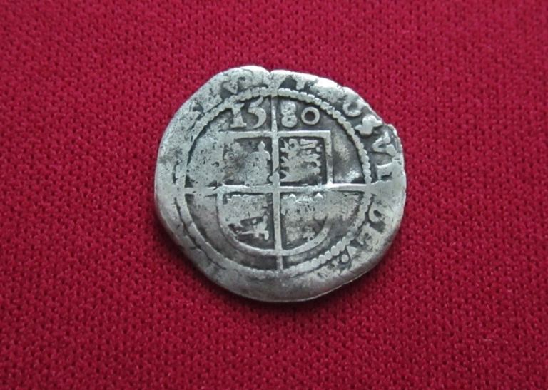Elizabeth I Threepence dated 1580