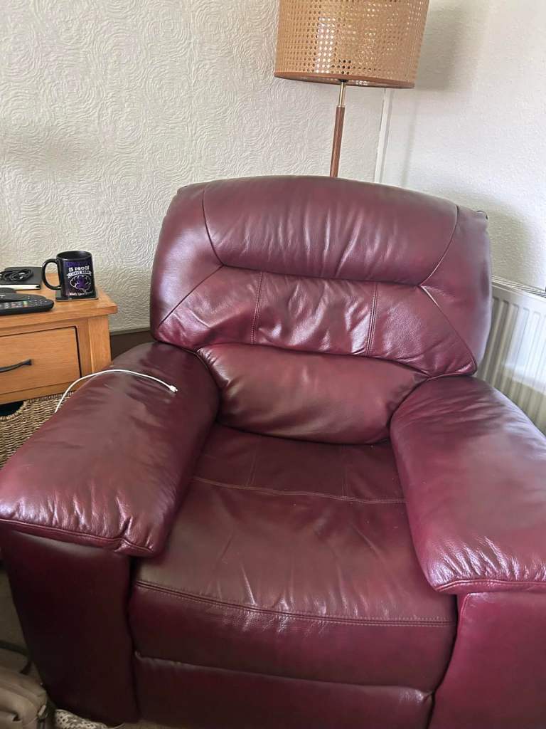 2 seater sofa and 1 chair
