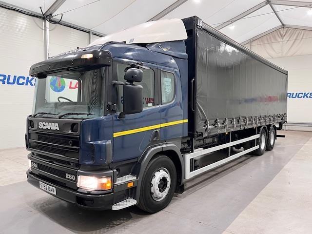 Scania P94 260 6x2 10 Tyre Sleeper Cab Curtainsider
