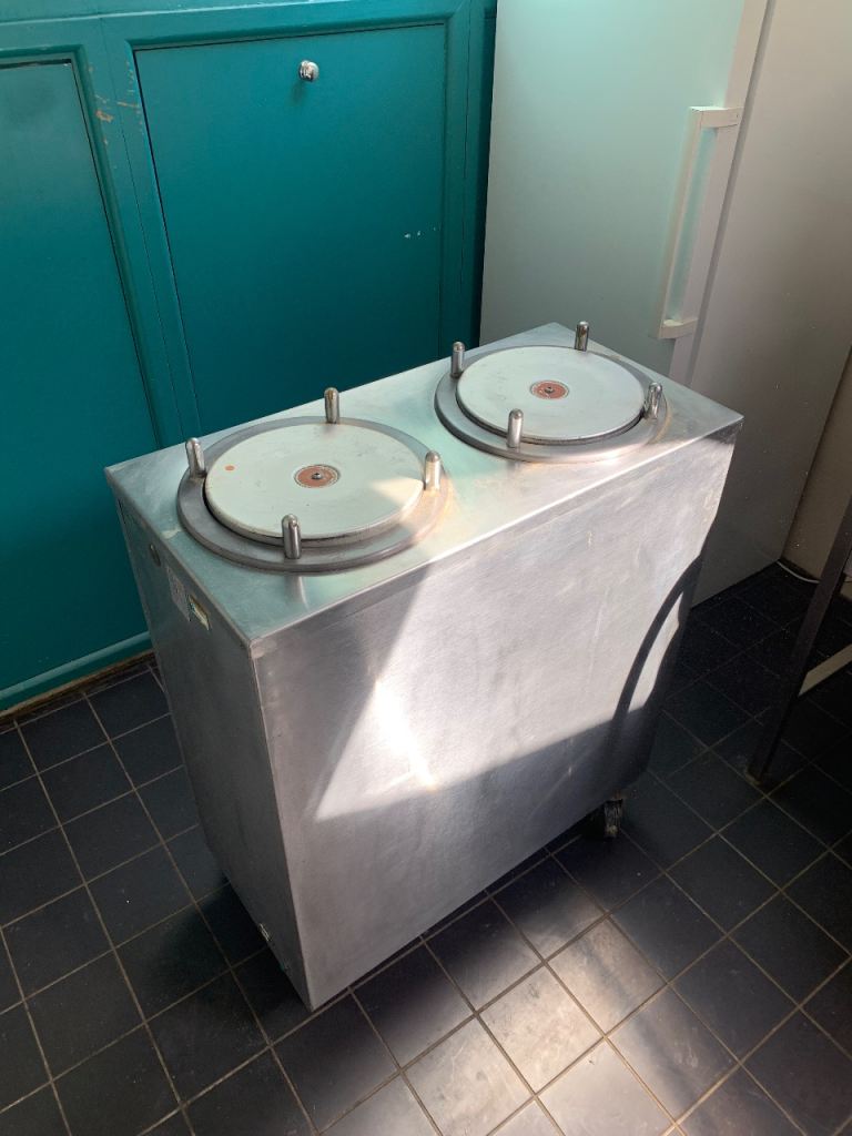 3 units , hot plate, storage, shelf stainless steel 