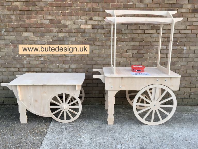 candy sweet vintage look display Cart v4 Bute Design 
