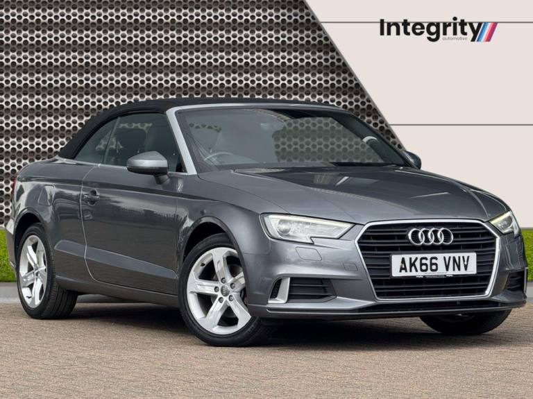 2016 Audi A3 1.4 TFSI Sport 2dr CONVERTIBLE PETROL Manual