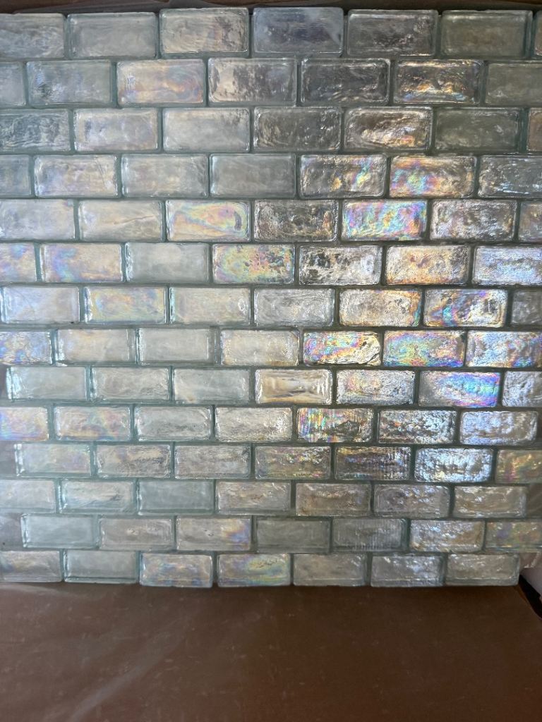 Fired earth oyster mosaic 