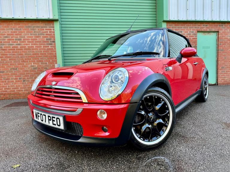 2007 (07) MINI CONVERTIBLE 1.6 COOPER S 79,000 MILES RECARO SEATS IMMACULATE