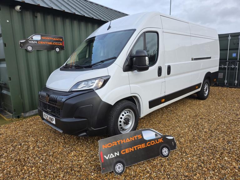2025 Peugeot Boxer 2.2 BlueHDi 140 L4 H2 XLWB Van Professional Techno Plus Pack * PLUS VAT * PANE...