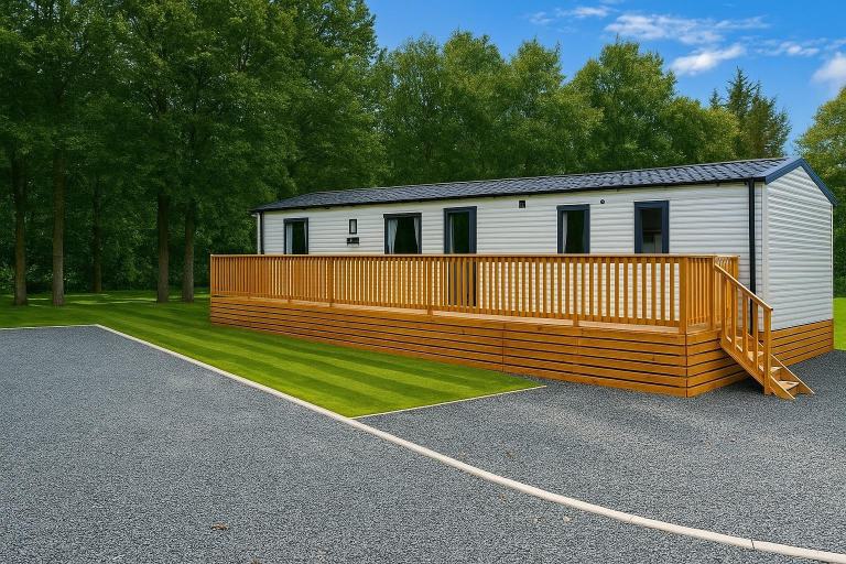 Willerby Manor  in Peebles, Scottish Borders  - Lodge / Caravan 