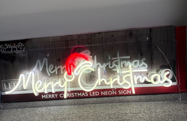 Merry Christmas LED Neon Sign