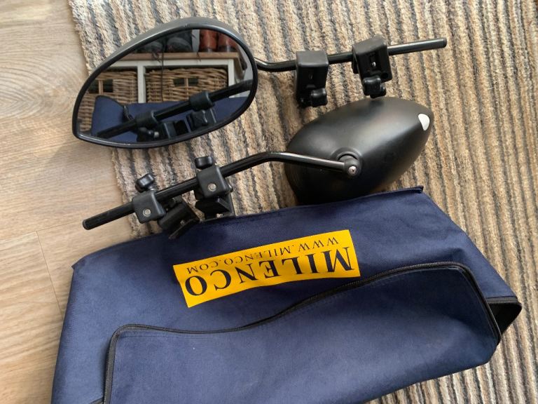 Milenko wing mirror extensions with bag