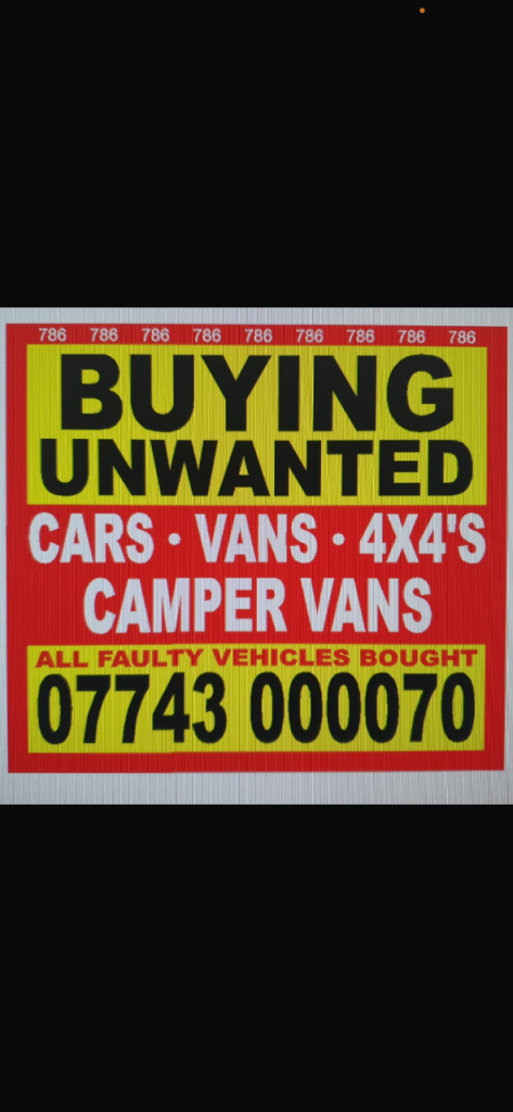 Huddersfield scrap vehicle buyer 