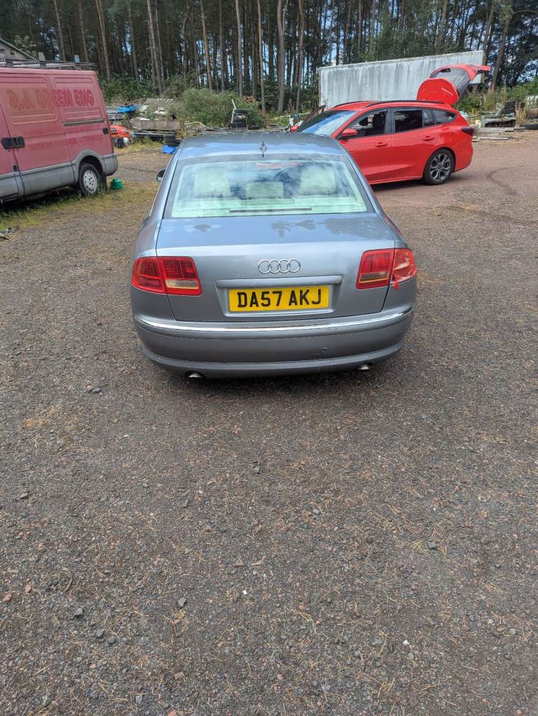 Audi A8 quattro 57 plate 