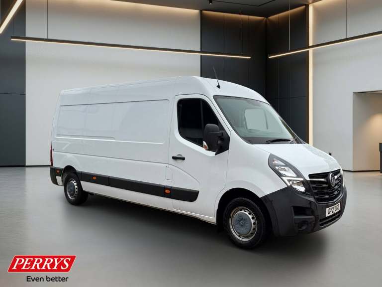 2021 Vauxhall Movano 2.3 Turbo D 135ps H2 Van Medium Roof Van DIESEL Manual