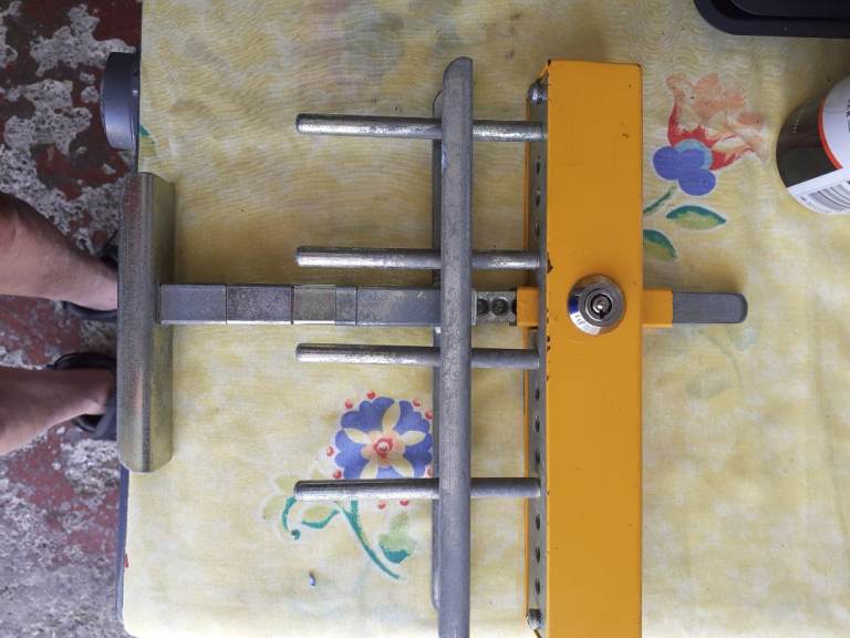 Motorhome or van pedal lock