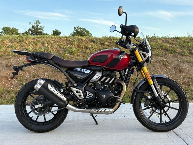 Triumph Scrambler 400 X 400 Modern Classics X-ring Euro 5