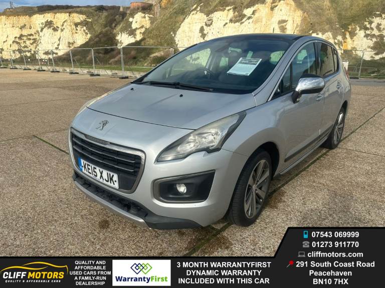 2015 Peugeot 3008 Allure - Auto - New Years MOT - £35 Tax - Finance Available - 3 Month Warranty