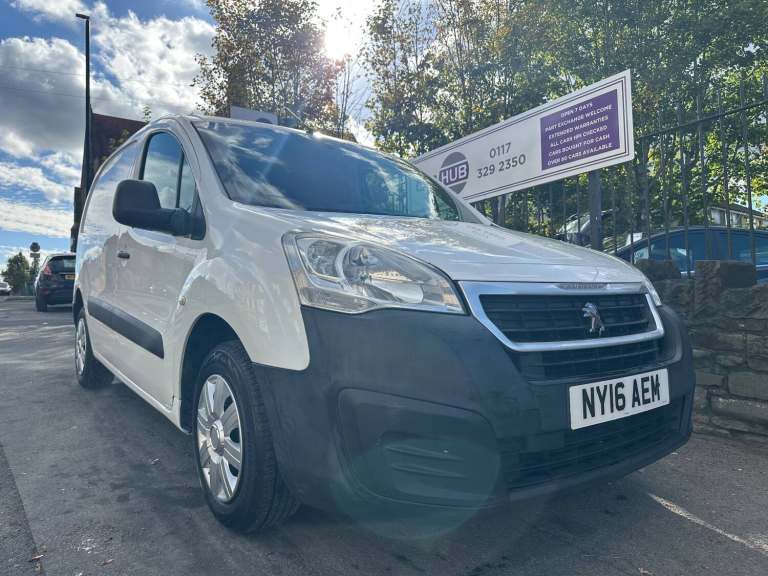 2016 Peugeot Partner 1.6 HDi 850 S Panel Van 4dr Diesel Manual L1 (132 g/km  92