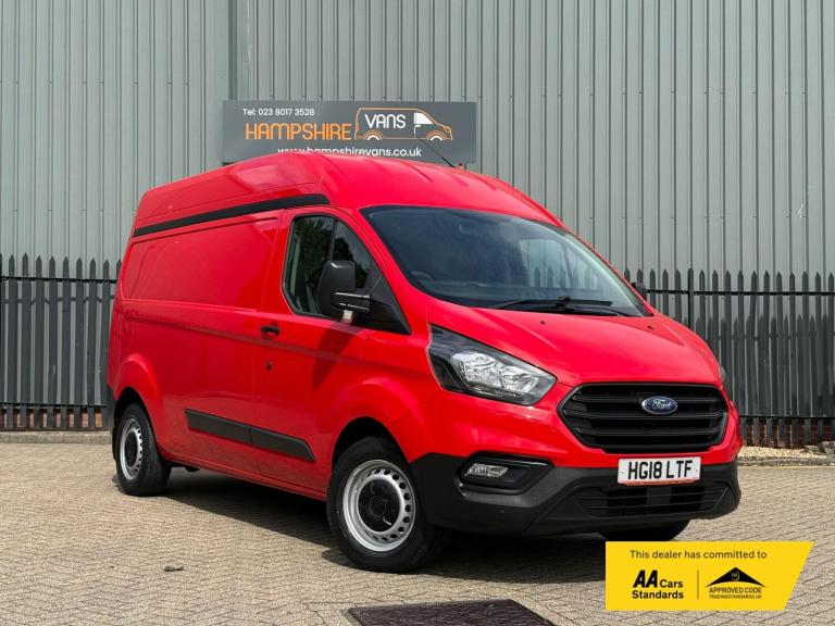 2018 Ford Transit Custom 2.0 TDCi 105ps High Roof Van PANEL VAN DIESEL Manual