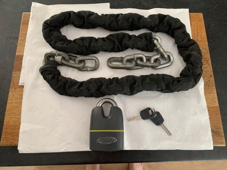 DR Bike Motorcycle security chain 