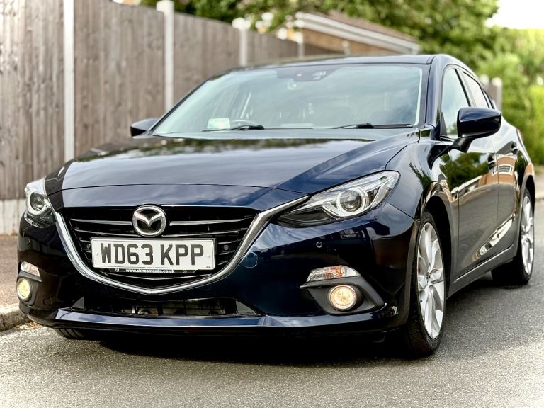 Mazda, 3, 2014 2.0 petrol sports nav low mileage 1YRS mot £35 tax reliable tidy car 