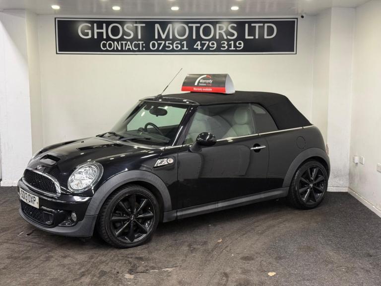 2013 MINI Convertible 1.6 Cooper S 2dr CONVERTIBLE PETROL Manual