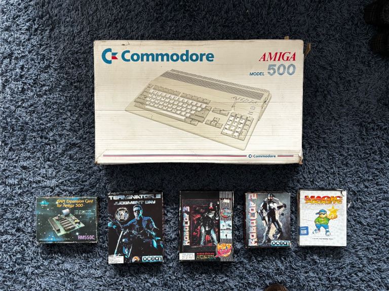 Retro Commodore Amiga 500