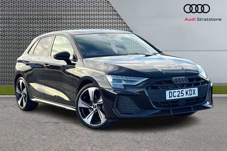  Audi A3 35 TFSI Black Edition 5dr S Tronic Hatchback Petrol Automatic