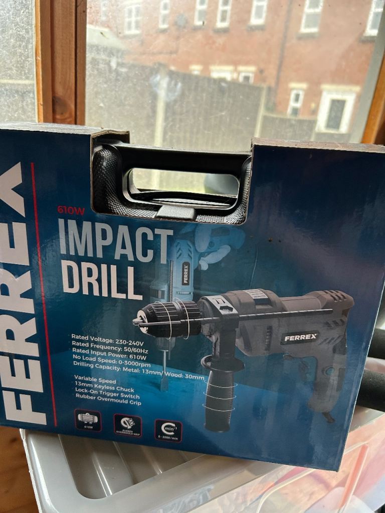 Electric mains drill