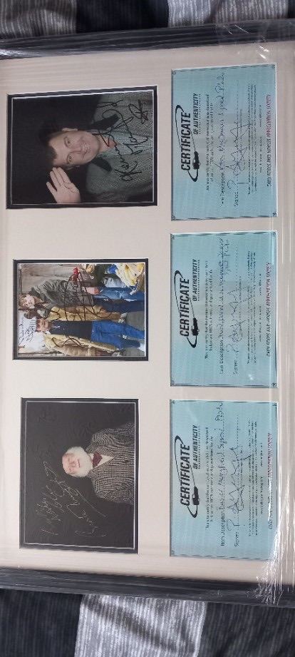Signed autographs 