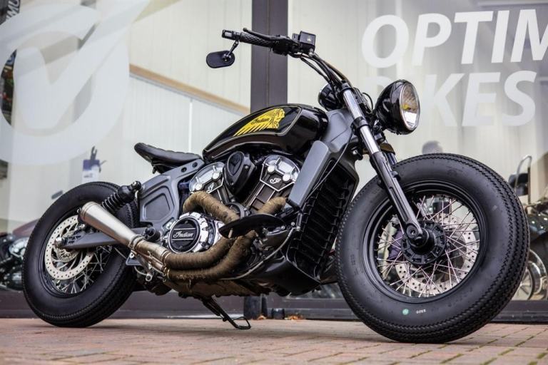 Indian Scout Bobber BUILD ! STUNNING