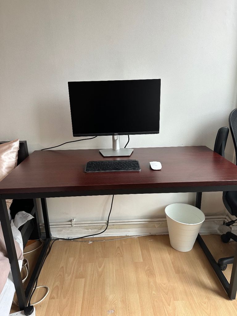 Industrial Modern Desk - Commercial Grade Office Computer Desk and Home Office Desk