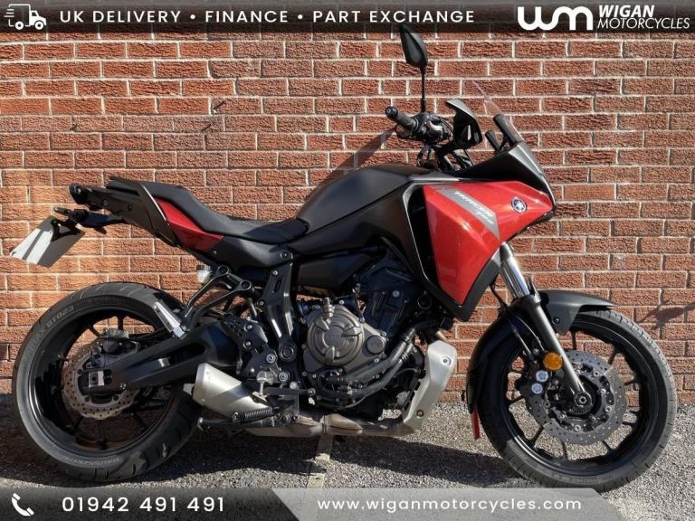 YAMAHA TRACER 700, 21 REG 15346 MILES, HEATED GRIPS, MAIN STAND, TAIL TIDY...