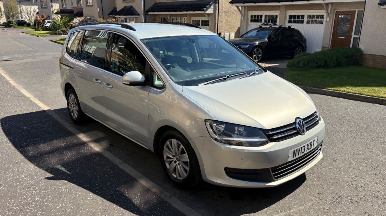 2013 VOLKSWAGEN SHARAN, AUTOMATIC, 7 SEATER, 12 months MOT. TOWBAR