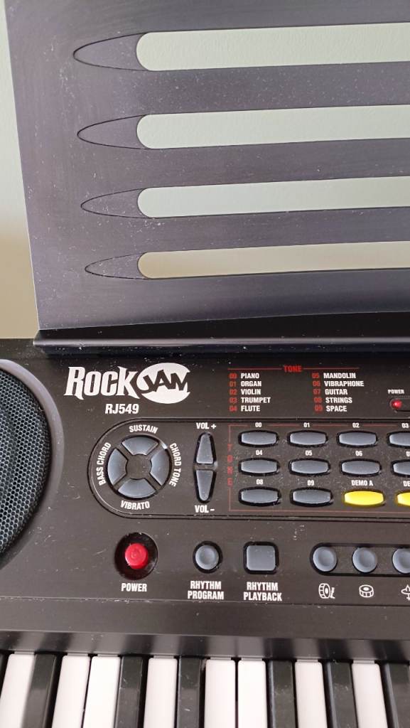 Rockjam Compact RJ459 Keyboard.