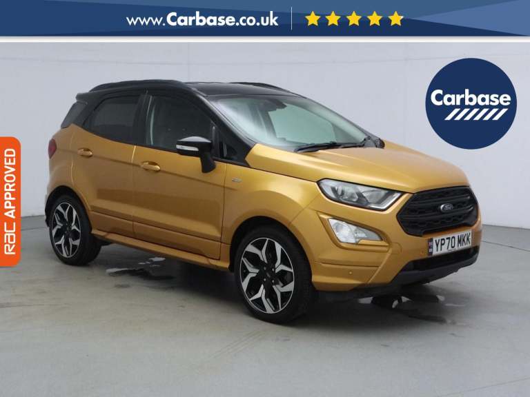 2020 Ford Ecosport 1.0T EcoBoost GPF ST-Line SUV 5dr Petrol Manual Euro 6 (s/s) (140 ps) SUV PETR...