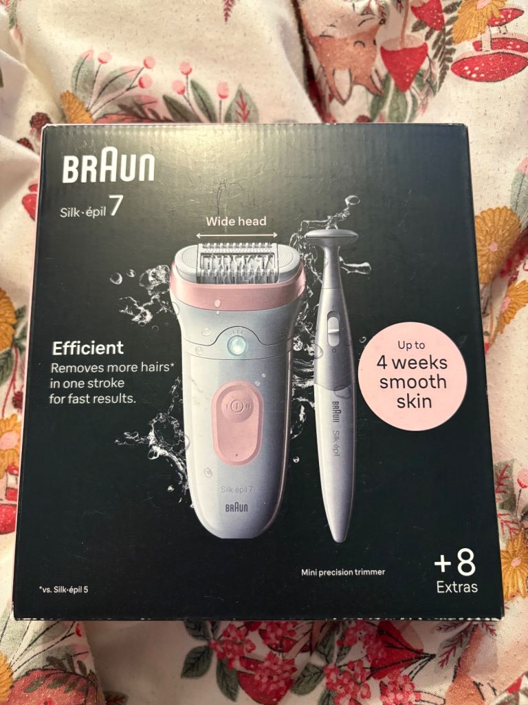 Braun Silk-epil 7 Epilator +8 Extra SE7-210 (used)