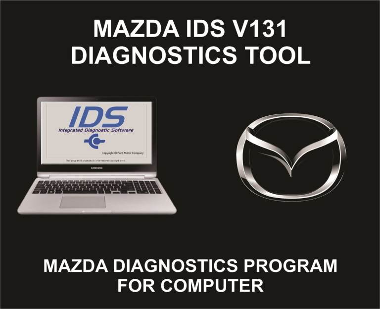 Mazda IDS V131, DIagnostics Program For Mazda, For Computer