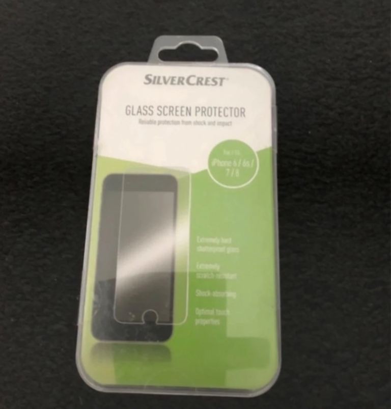 Glass screen protector for iPhone 6/6s / 7 and 8 brand new in package New 