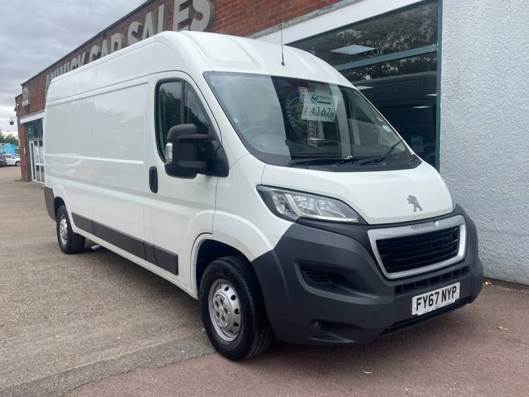2017 Peugeot Boxer 2.0 BlueHDi H2 Professional Van 130ps PANEL VAN DIESEL Manual