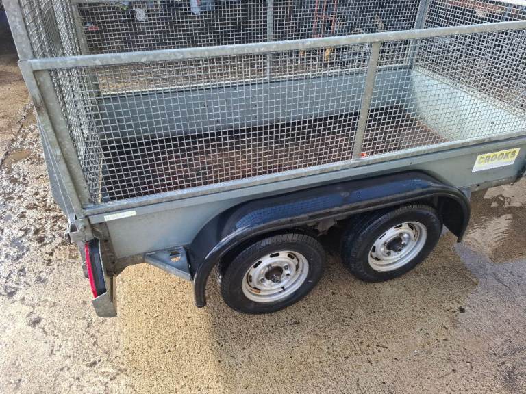 Nugent/crooks gd trailer 8x4 ramp door 