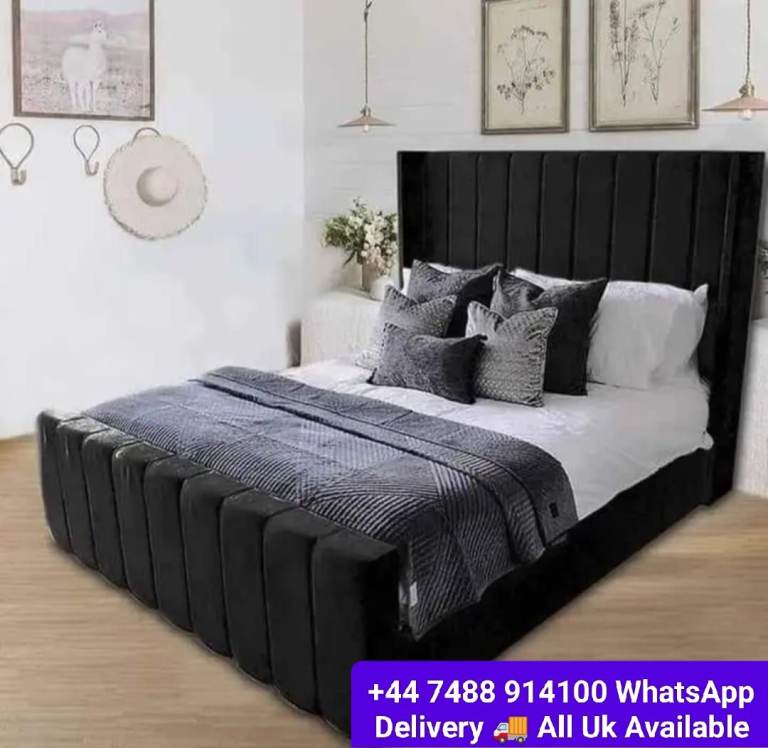 Double size bed 👑 king size bed 🛏️& Single size with mattress without mattress limited time offer